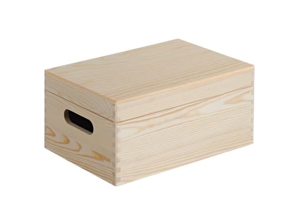 Kesper 69401, Förvaringslåda, Trä, Rektangulär, Furuträ, Monokromatiskt, inomhus
