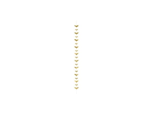 Flagermus guirlande, guld