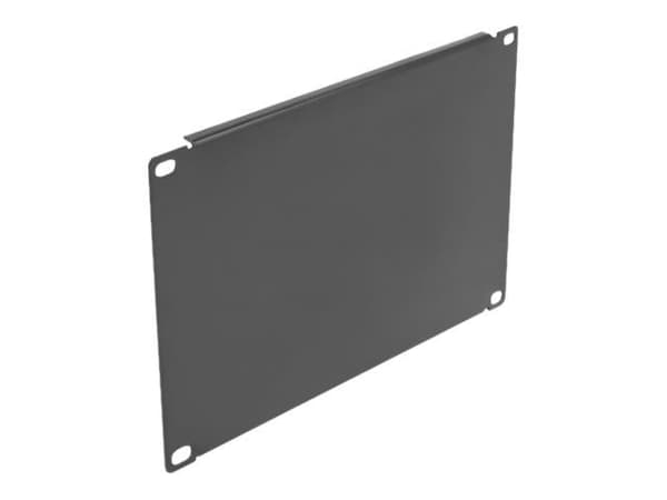 Delock - Blindplate - svart - 4U - 10"