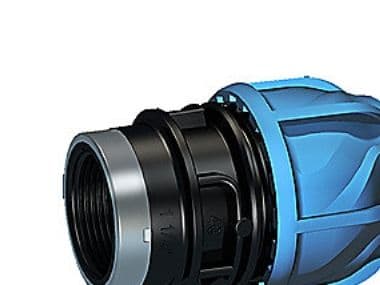 Övergångsmuff 40 mm x 1 - iJOINT PN16 PP-EPDM