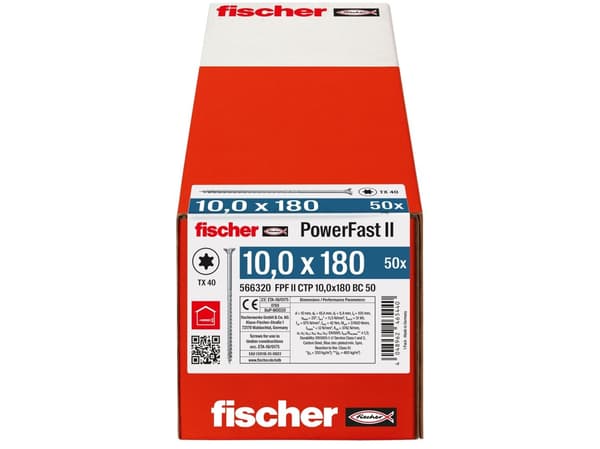 Fischer 566320, 50 stykker