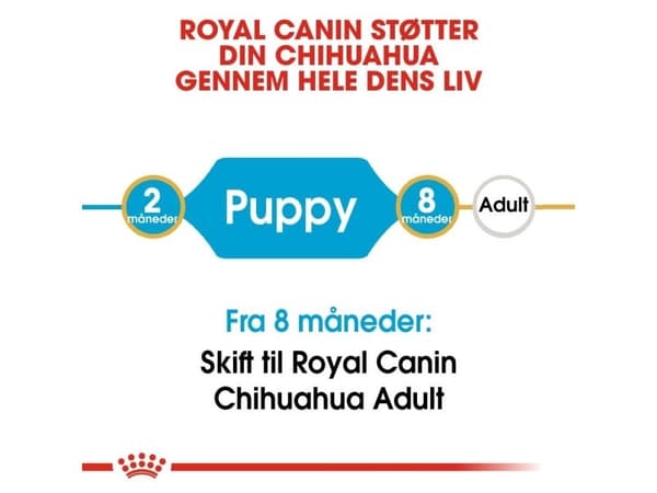 Royal Canin Chihuahua Puppy torrfoder för valpar – 1,5 kg