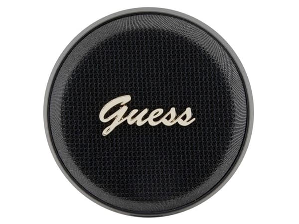 Guess Magnetic Script Metal Bluetooth speaker - black