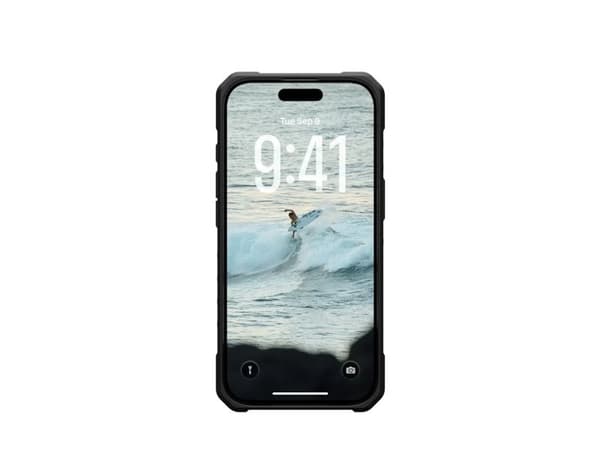 UAG - Pathfinder, iPhone 17, tuhkanpunainen, musta