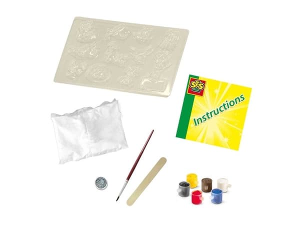 SES Creative Støb & mal - Katte og hunde
