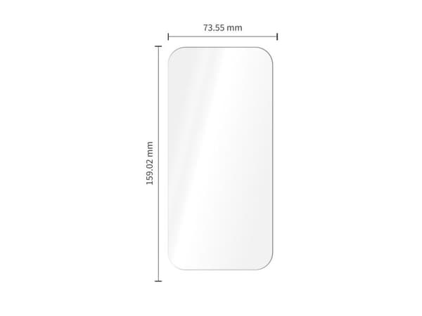 Tech-Protect SZKLO HARTOWANE TECH-PROTECT EASY SET+ 3-PACK IPHONE 18 PRO MAX CLEAR