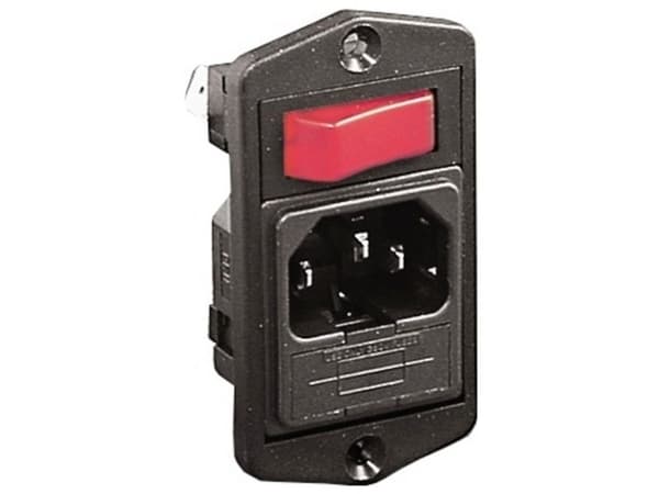 Bulgin BVA01/Z0000/01 Strømstik 1 stk