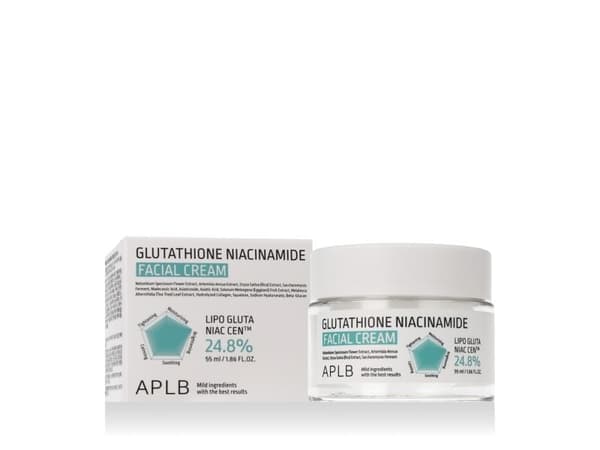Aplb Glutathion- och niacinamid-ansiktskräm 24,8 % 1,86 oz