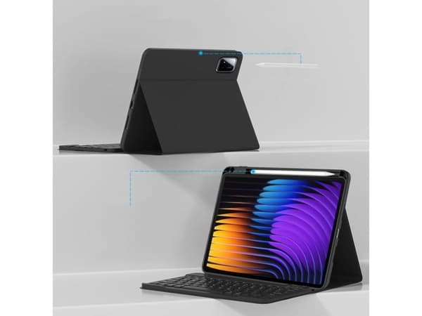 Tech-Protect SC kynä + näppäimistö Xiaomi PAD 7 / 7 PRO musta