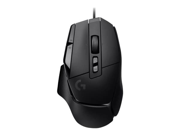 Logitech G502 X - Mus - optisk - 13 knappar (LIGHTFORCE-switchar) - kabling (USB) - Hero 25K-sensor - Sort