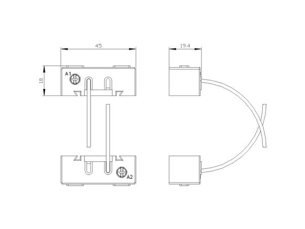 Siemens 3RT2926-4RC11 Spolanslutningsmodul 1 st