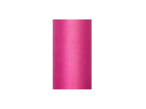 Hot pink tyllband 20 m