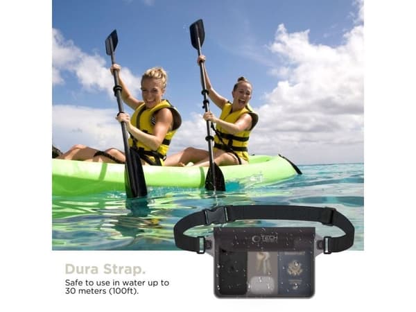 Tech-Protect TECH-PROTECT UWP10 universelt vanntett etui 10" svart/transparent