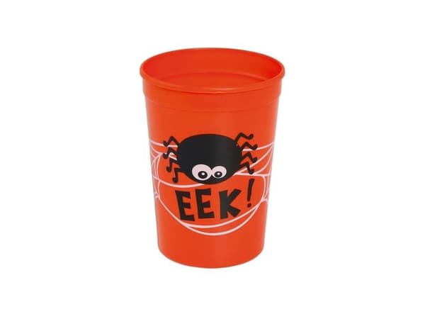 Orange halloween kop