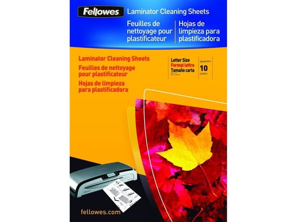 Fellowes laminering rengöringsark 10 ark