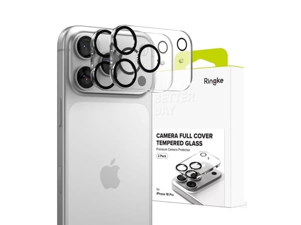 Ringke OSLONA APARATU RINGKE CAMERA FULL COVER 2-PACK IPHONE 18 PRO BLACK
