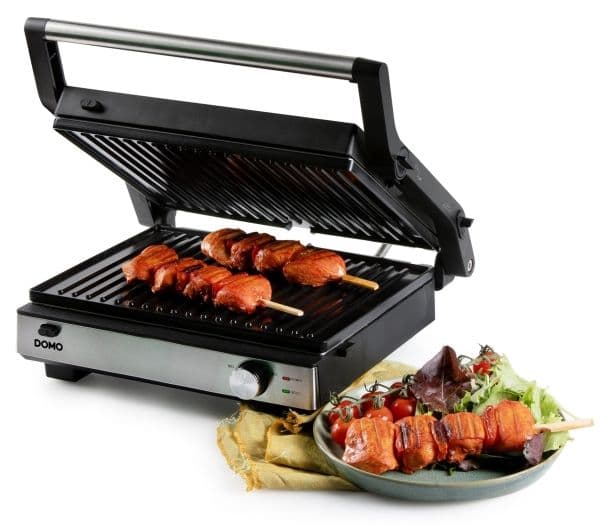 Domo MULTIFUNKTIONAALINEN KOSKETUSGRILLI 2-IN-1 Grilli Musta (DO9287G)