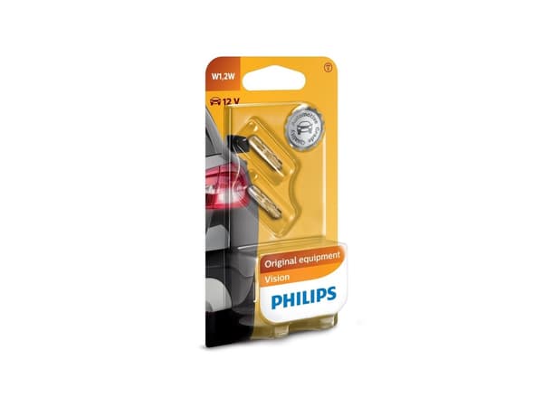 Philips Vision 1,2W 12V instrumentlampa - set