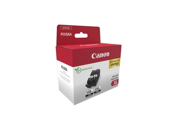 Canon 6431B010, musta, 2 kpl, Kaksoispakkaus