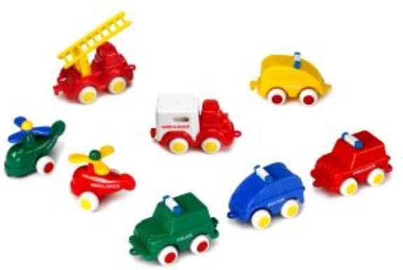 Viking Toys Mini Chubbies-Rescue car