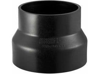 50 x 40 mm Reduktion centrisk sort PEH Geberit