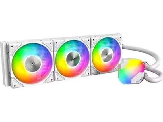 Montech Hyper Flow ARGB AIO vesijäähdytys, baltas - 360 mm