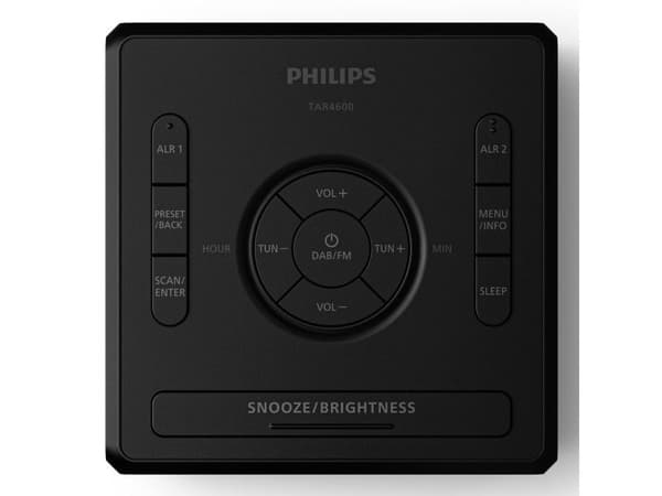 Philips TAR4600 - Klokkeradio - 1.4 watt