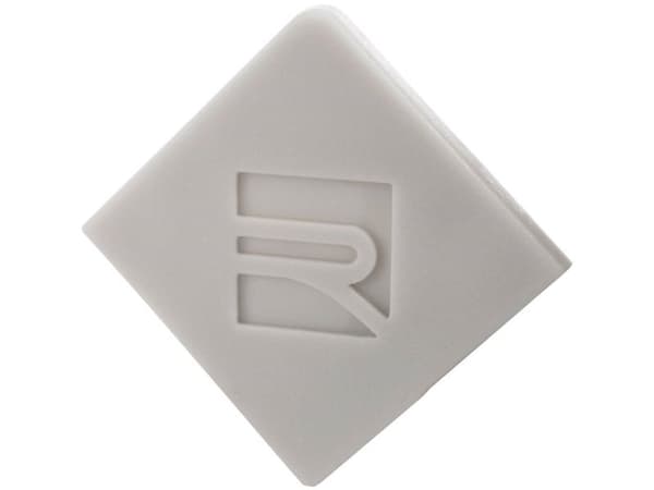 Deko Light 980501 endehette E-EV-01-08 sett 2 stk grå profil-endehette i plast 1 stk