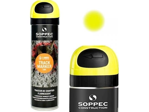 Soppec SOPPEC GEODESIGN TRACK MARKER SPRAY KELTAINEN 500ML (1 PACK)