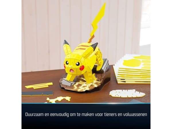4D-pussel Pokemon 30 cm - Pikachu