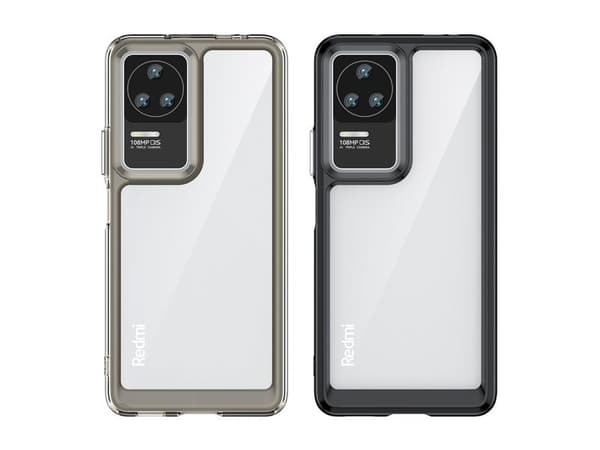 Outer Space Case Xiaomi Poco F4 5G case with flexible frame black