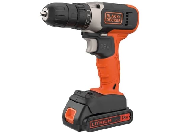 Drill/driver med 18V Lithium-ion 1,5AH