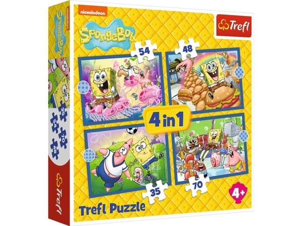 Trefl 34674, 70 styck, Tecknade serier, 4 År