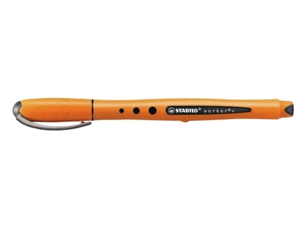 STABILO worker + rullapallo 0,3 mm - Kirjoitusväri musta