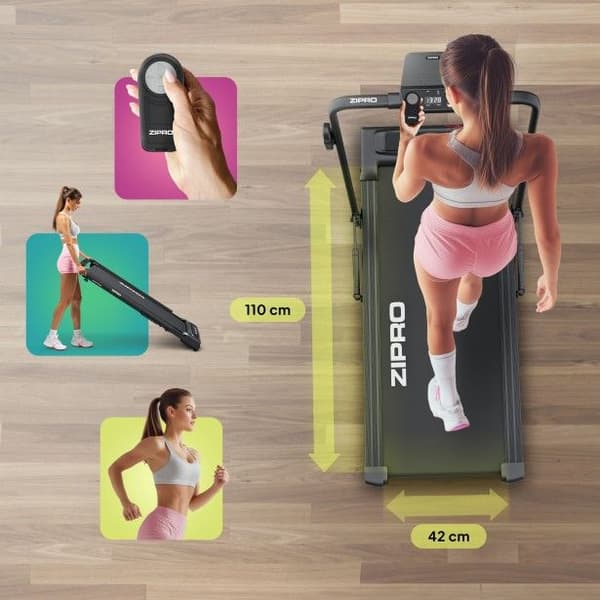 Zipro Newlite tredemølle/gåmaskin