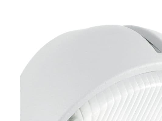 Eglo Onja - Vegglampe - 1 sokkel - E27 - rounded - hvit, blank