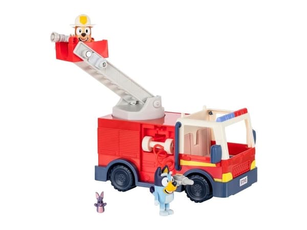 Bluey Fire Truck and 3 Figures
