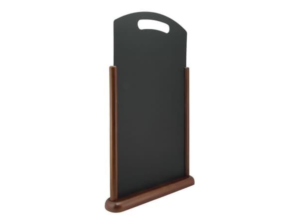 Securit® HANDLE-XL bordssarg i mörkbrun bokträ