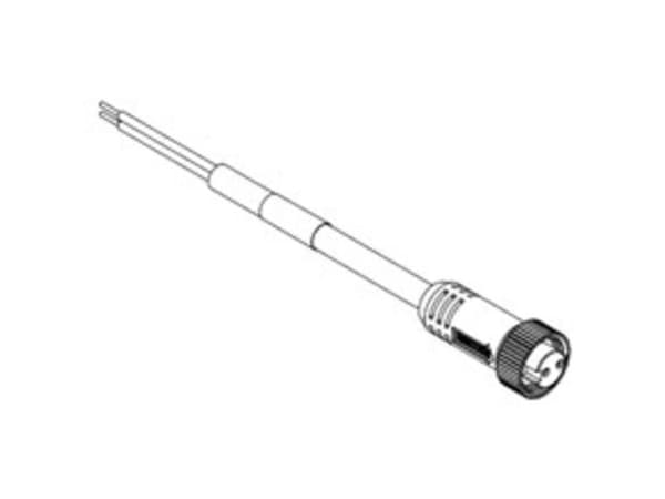 Molex 1300068133 Sensor-, aktuator-stik, 1 stk