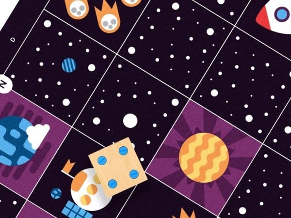 Primo Toys Deep Space Adventure Map, 3 År, Tyg, Multifärg