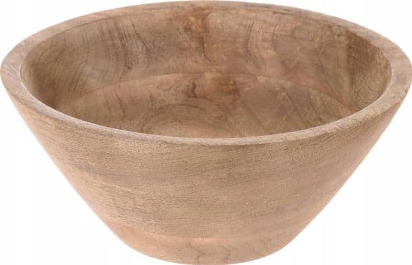 Excellent Houseware skål i trä mango, Ø 20 cm, brun