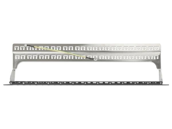 Intellinet 48-porters patchpanel, skjermet og uutstyrt, 1 U