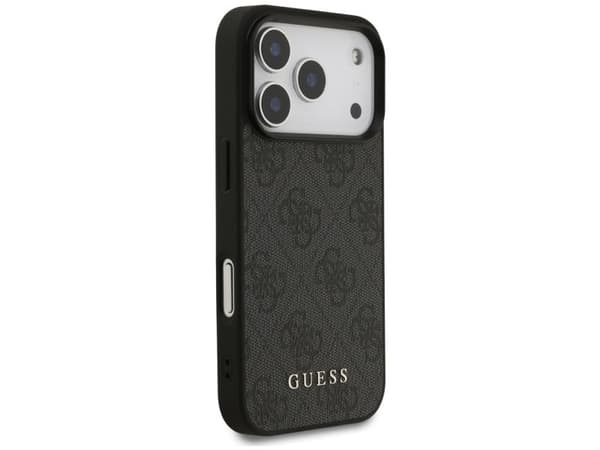 Guess 4G Classic Case for iPhone 17 Pro - Black