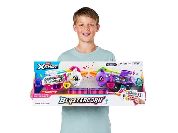 XSHOT Blastercorn White and Purple Pack