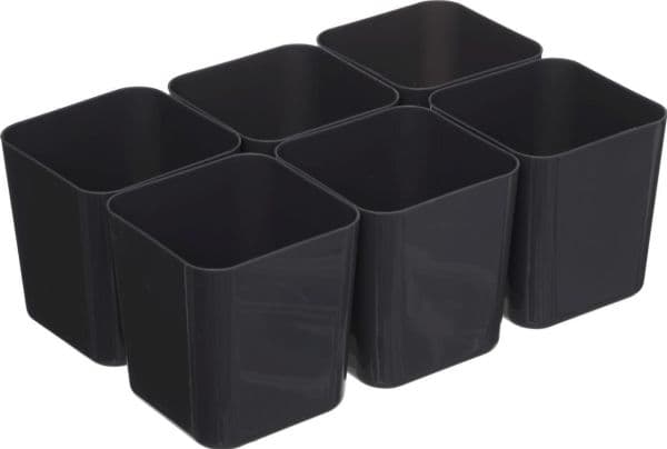 5five Muovisäiliö, jossa kansi Organiser Box