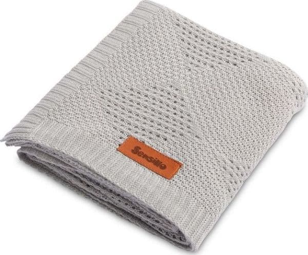 Sensillo KOÇ BAMBU 100 % 100 x 80 cm grå