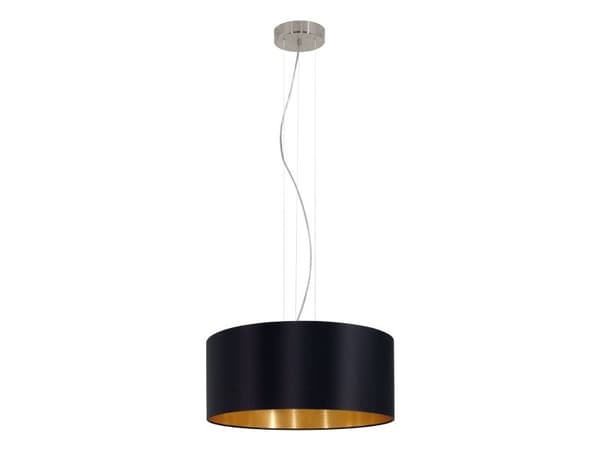 Maserlo Pendel Ø530, sort/guld