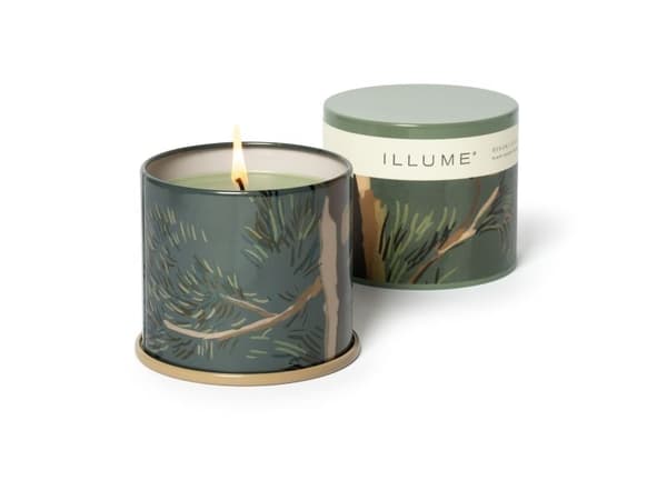 ILLUME Hinoki Sage Vanity Tin Duftlys, Grøn,