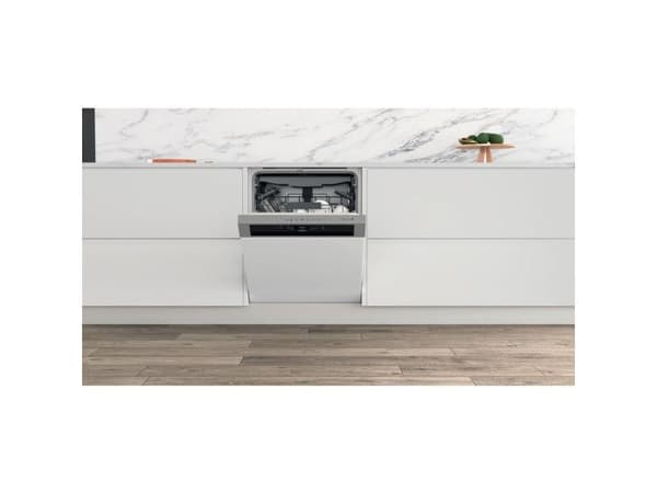 WHIRLPOOL WBC3C34PFX - Diskmaskin - Rostfritt stål