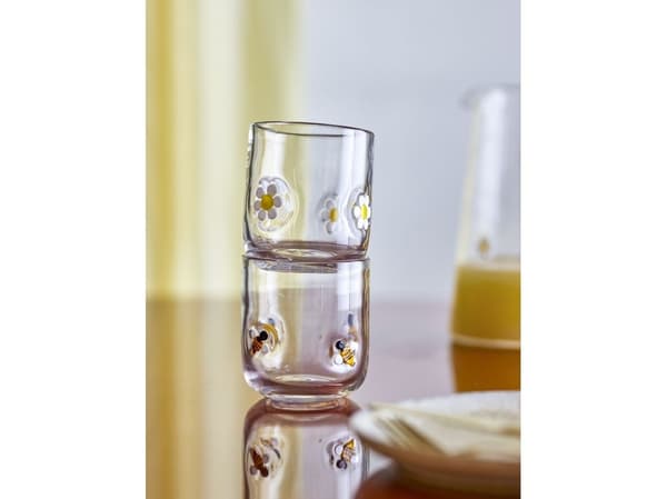 Bloomingville Buzz dricksglas, klart glas